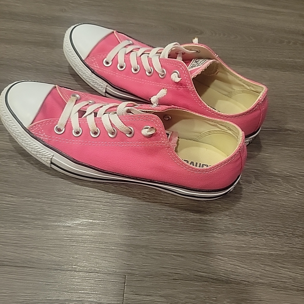 Converse Pink Low-Top Sneakers Sz 9.5W/7.5M - Picture 6 of 10